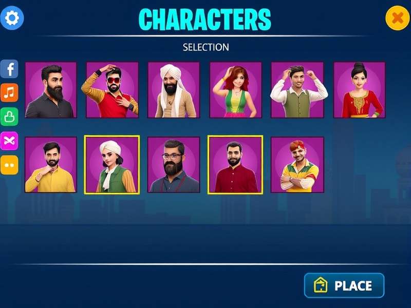 Mumbai Masti Moves character selection